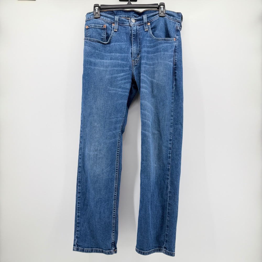 Levis 559 Relaxed Straight Leg Jeans Mens 32x30 Blue Denim 00559-0421 - Picture 2 of 5